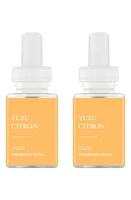 PURA 2-Pack Diffuser Fragrance Refills in Yuzu Citron at Nordstrom