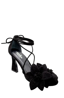 Charles by Charles David Kristine Ankle Wrap Sandal in Black at Nordstrom, Size 6