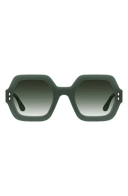 Isabel Marant 52mm Square Sunglasses in / Shaded at Nordstrom