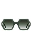 Isabel Marant 52mm Square Sunglasses in / Shaded at Nordstrom