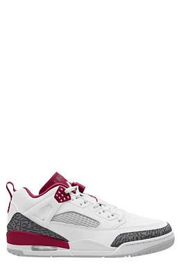 Jordan Spizike Low Top Sneaker White/Team Red/Wolf Grey at Nordstrom,