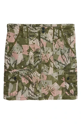 Joe's Kids' Gabby Denim Skirt Pigeon Camo at Nordstrom,