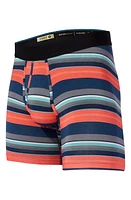 Stance Stanley Stripe Butter Blend Boxer Briefs in Navy at Nordstrom, Size Small