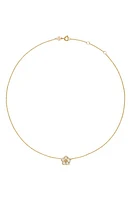 Tory Burch Kira Mother-of-Pearl Flower Pendant Necklace in Tory Gold /Mother Of Pearl at Nordstrom