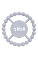 Bella Tunno Bébé Silicone Teether in Purple at Nordstrom