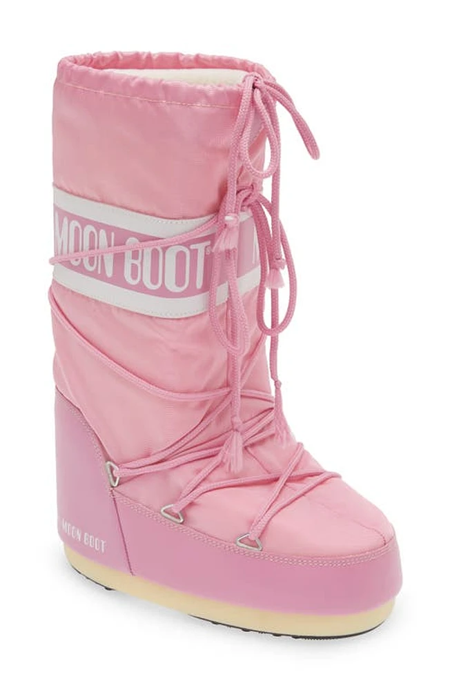 Kids' Icon Water Repellent Moon Boot in Pink at Nordstrom, Size 26 Eu