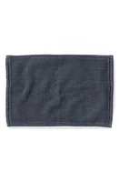 Coyuchi Pebbled Organic Cotton Bath Mat in Shadow at Nordstrom, Size Bath Rug