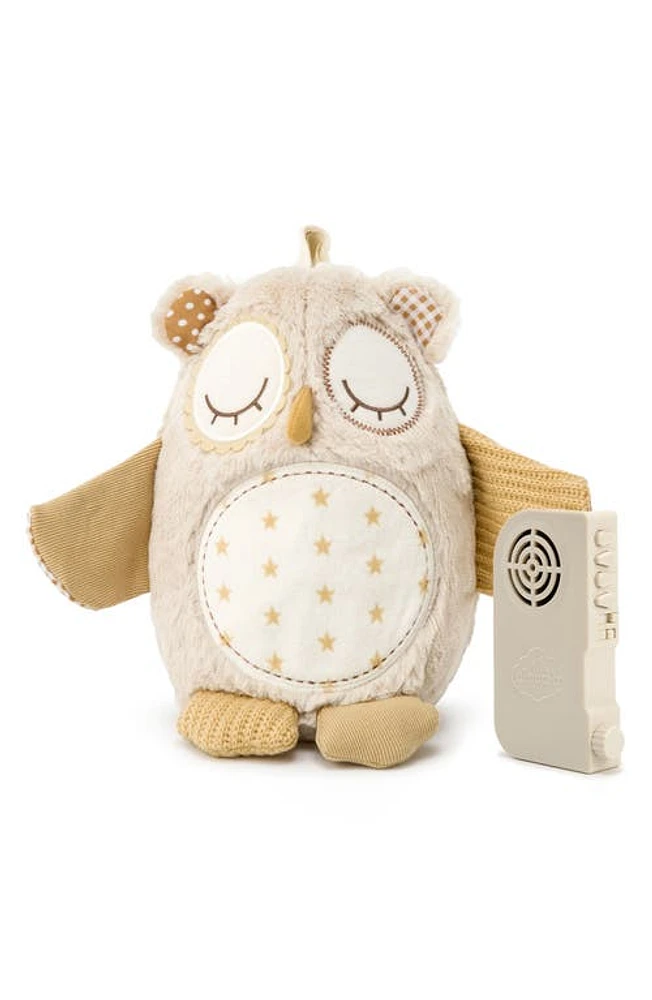 Cloud B Nighty Night Smart Sensor Sound Machine Owl in Beige at Nordstrom