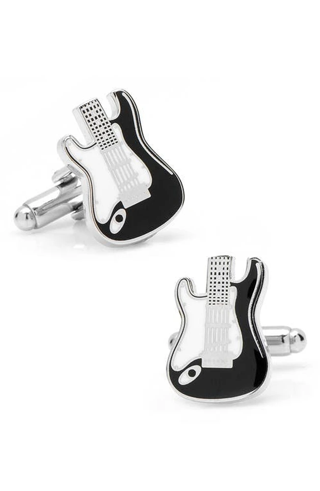 Cufflinks, Inc. Electric Guitar Cuff Links in Black at Nordstrom