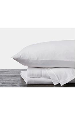 Coyuchi Organic Cotton Jersey Sheet Set in Alpine White at Nordstrom