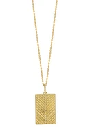 Bony Levy 14K Gold Pendant Necklace in 14K Yellow Gold at Nordstrom, Size 18