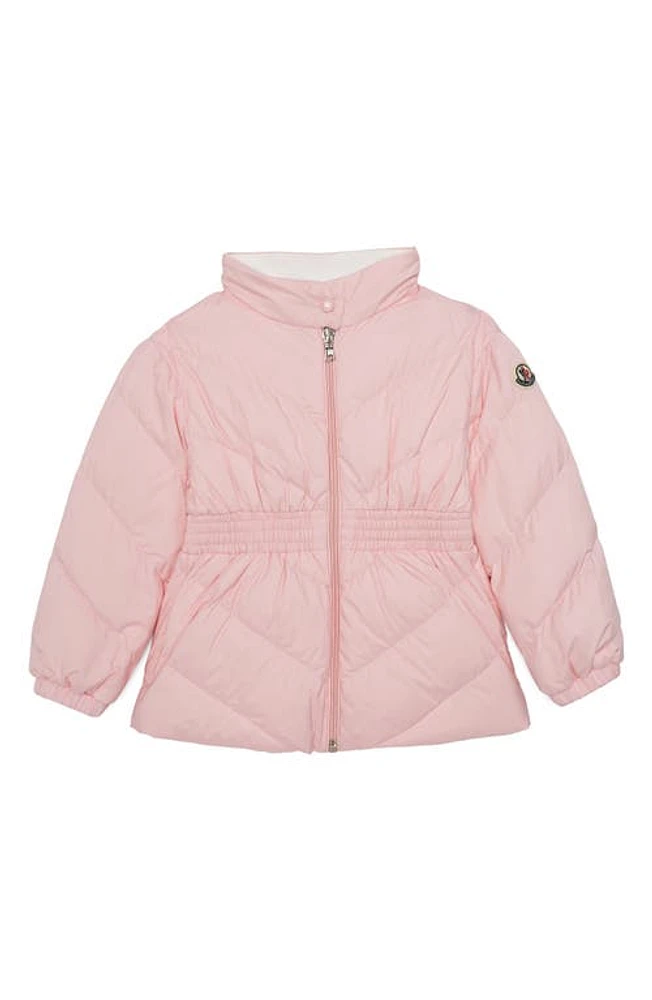 Moncler Kids' Aleen Quilted Down Jacket in Pink at Nordstrom, Size 3Y