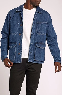 Current/Elliott Button-Up Denim Jacket Canyon at Nordstrom,