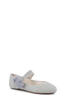 Yosi Samra Kids' Miss Sandie Ballet Flat Stone Grey at Nordstrom, M