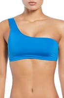 Nike Asymmetric Bikini Top Photo Blue at Nordstrom,