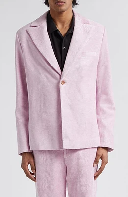 Séfr Cecil One-Button Sport Coat Lavender Swirl at Nordstrom,