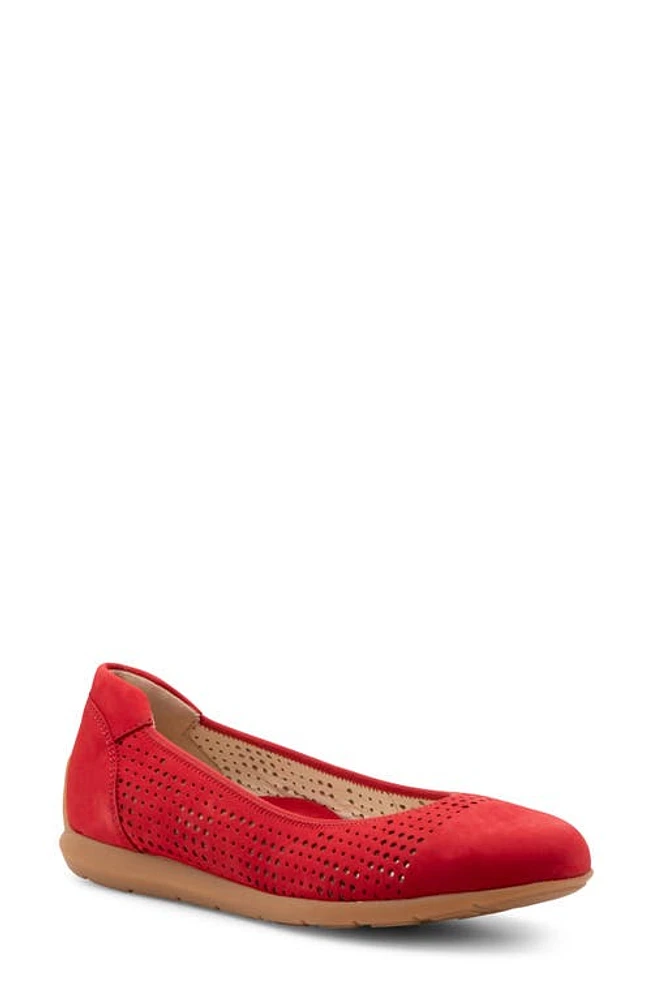 Sarah Perf Flat Flame Red at Nordstrom,