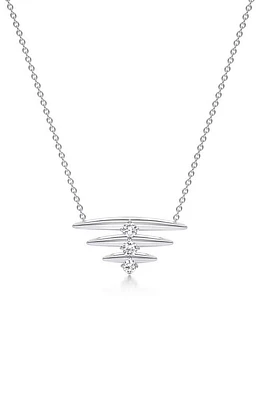 Hueb Diamond Pendant Necklace in White Gold at Nordstrom, Size 18