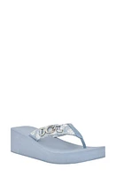 GUESS Edany Platform Wedge Flip Flop at Nordstrom,