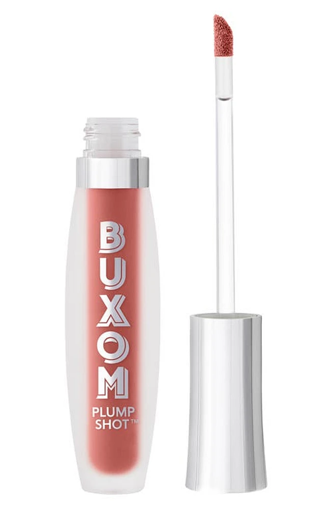 Buxom Plump Shot Sheer Tint Lip Serum in Plush Peach at Nordstrom