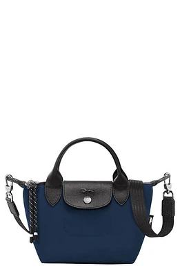 Longchamp Le Pliage Small Crossbody Bag in Navy at Nordstrom