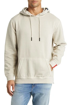 Stone Rose Fleece Hoodie Taupe at Nordstrom,