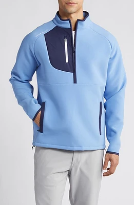 Peter Millar Galeforce Water Resistant Half Zip Jacket at Nordstrom,