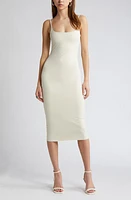 Open Edit Smooth Strappy Midi Slipdress at Nordstrom,