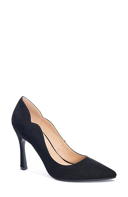 Chinese Laundry Spice Pointed Toe Pump Black at Nordstrom,