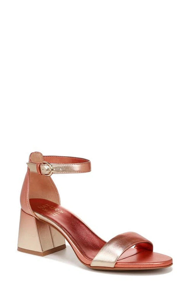 Naturalizer Vera Caliente Ankle Strap Sandal Sunset Ombre Metallic at Nordstrom,