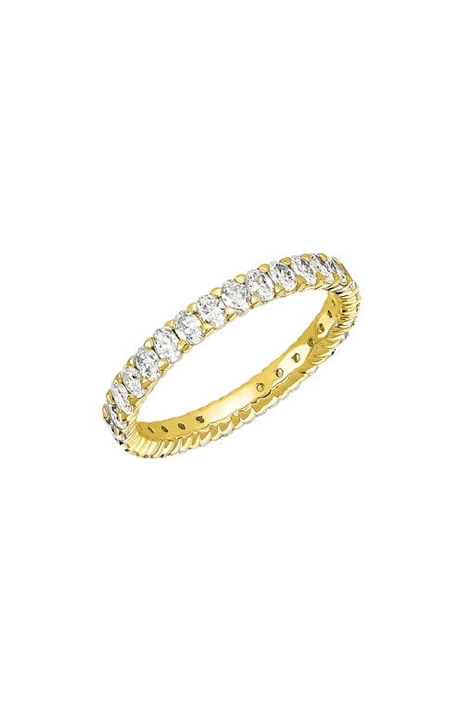 Bony Levy Audrey Oval Diamond Eternity Ring 18K Yellow Gold at Nordstrom,