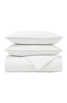 Boll & Branch Airy Voile Quilt & Sham Set in White at Nordstrom, Size Twin