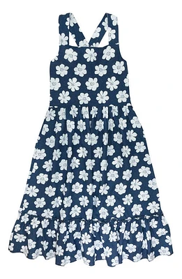 Feather 4 Arrow Kids' Coastline Sundress Navy at Nordstrom,