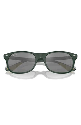 Ray-Ban x Scuderia Ferrari 55mm Square Sunglasses in Matte Green at Nordstrom