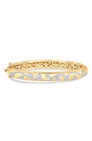 Sara Weinstock Lierre Diamond Slim Bangle in Yellow Gold at Nordstrom