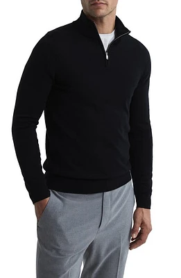 Reiss Blackhall Wool Quarter-Zip Sweater at Nordstrom,