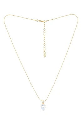 Ettika Cubic Zirconia Pendant Necklace in Gold at Nordstrom