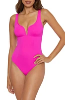 Becca Color Code V-Wire One-Piece Swimsuit at Nordstrom,