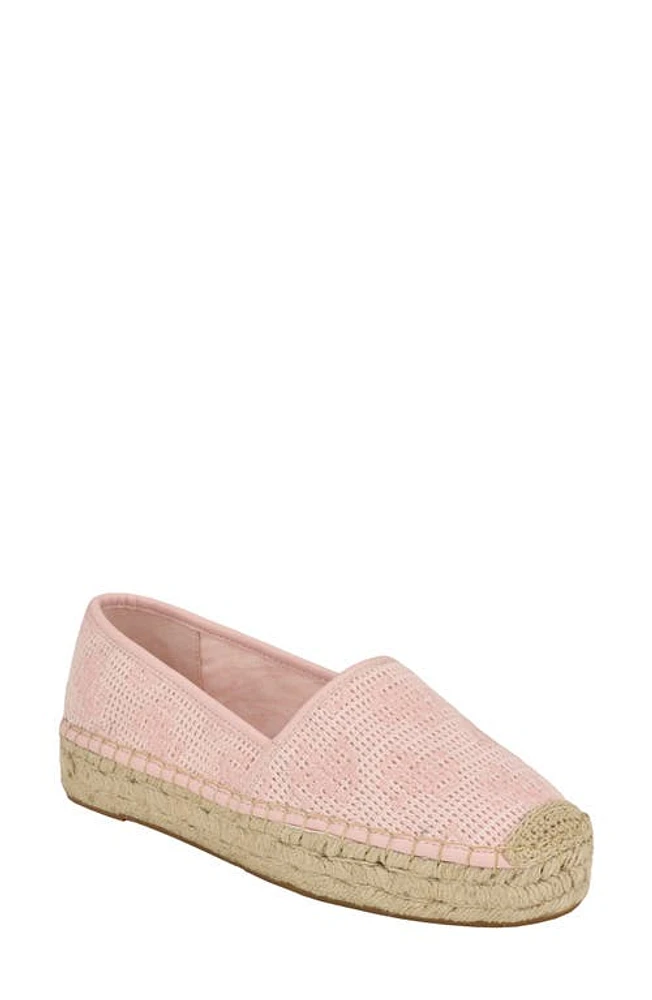 GUESS Joelya Platform Espadrille Light Pink at Nordstrom,