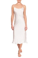 Everyday Ritual Sloan T-Back Slipdress Pearl at Nordstrom,