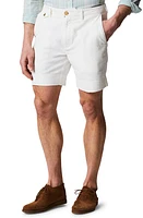 Billy Reid Flat Front Textured Cotton Shorts at Nordstrom,