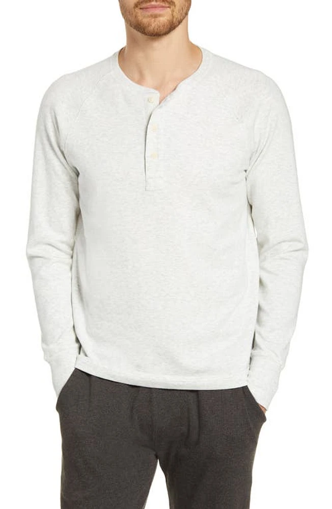 The Normal Brand Puremeso Raglan Henley in Stone at Nordstrom, Size Xx-Large