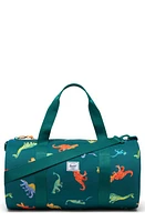 Herschel Supply Co. Kids' Classic Duffle Bag in Aventurine Watercolour Dinos at Nordstrom