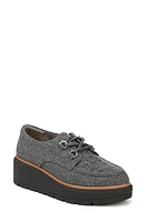 Dr. Scholl's Nice Max Platform Moc Toe Derby Dark Grey at Nordstrom,