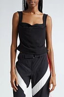 Miaou Imogene Corset Top Black at Nordstrom,