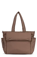 CALPAK Diaper Tote with Laptop Sleeve in Hazelnut at Nordstrom