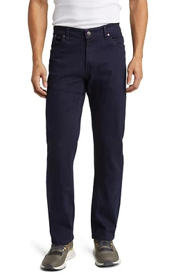 Barbell Apparel Relaxed Athletic Fit 2.0 Stretch Jeans Dark Rinse at Nordstrom,