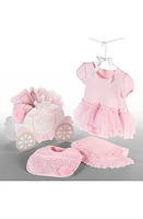 Baby Aspen Little Princess 3-Piece Gift Set in Pink at Nordstrom, Size 0-6M