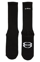 Balenciaga Unity Sports Crew Socks Black/White at Nordstrom,