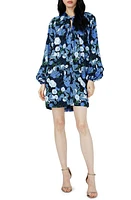 DVF Silka Keyhole Cutout Long Sleeve Minidress at Nordstrom,